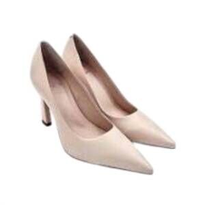 NEW CARRANO women's high heel pumps in latte
